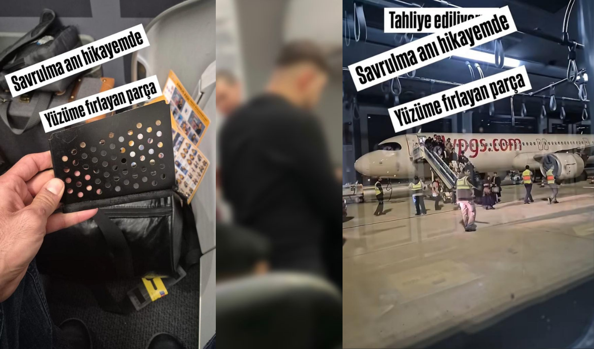 İstanbul Kayseri Uçağında 1 Yaralı (1)