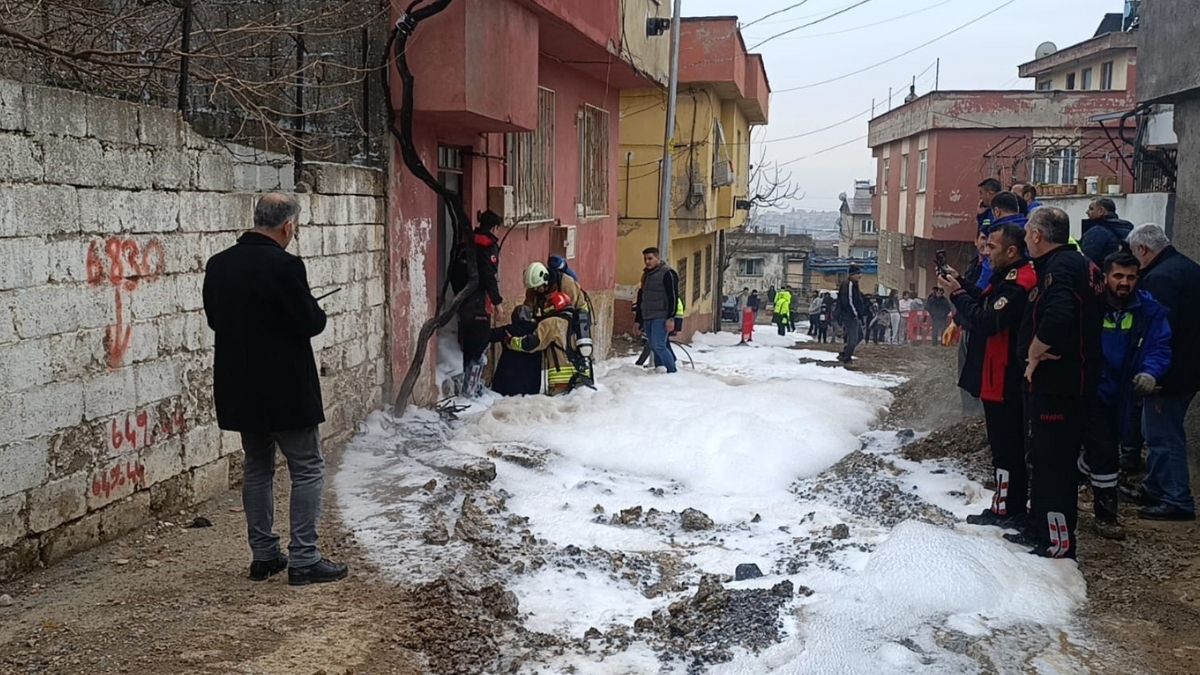 Kahramanmaraş’ta Doğal Gaz Borusu Patladı 3 Yaralı (2)