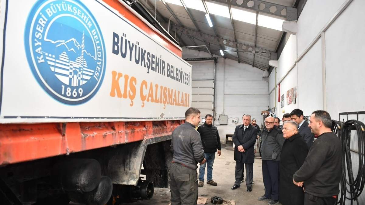 Kayseri Büyükşehir Belediyesi Bakım Onarım Çalışmaları (4)