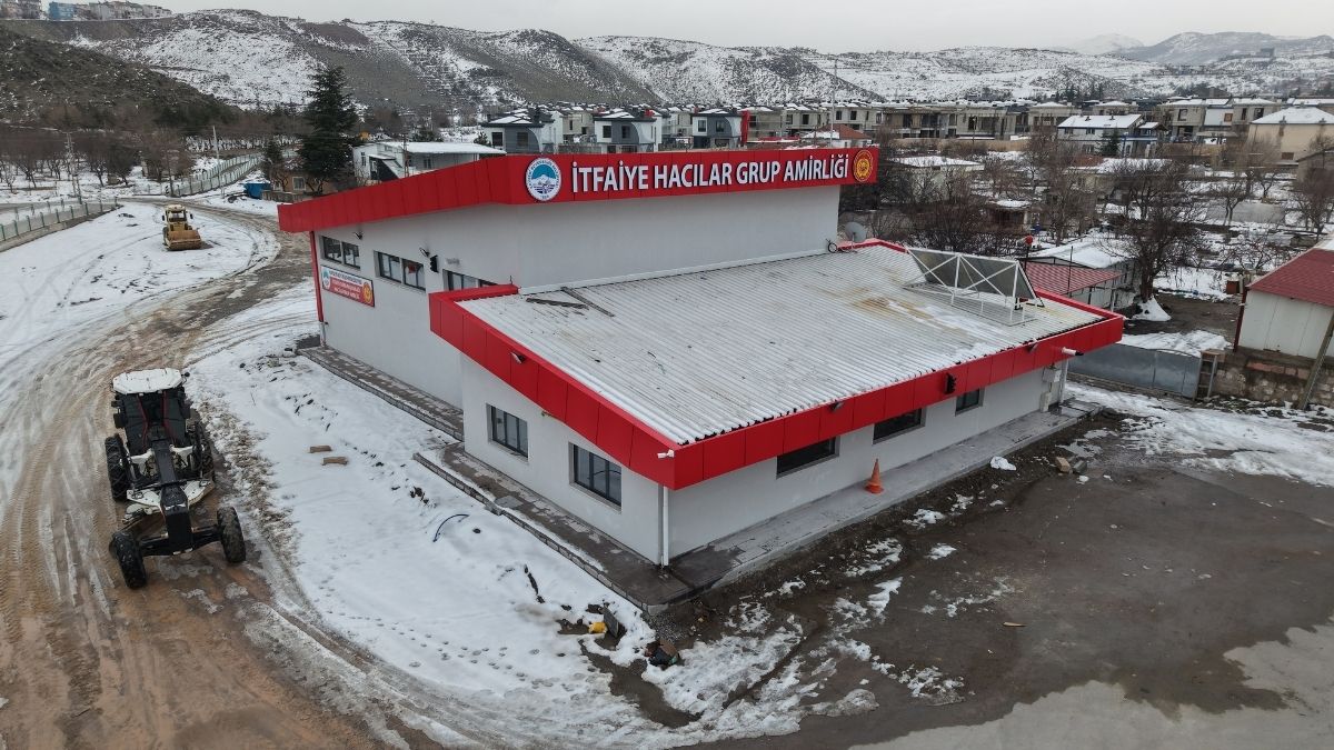 Kayseri İtfaiye Hacılar Grup Amirliği Açılış Için Gün Sayıyor (3)