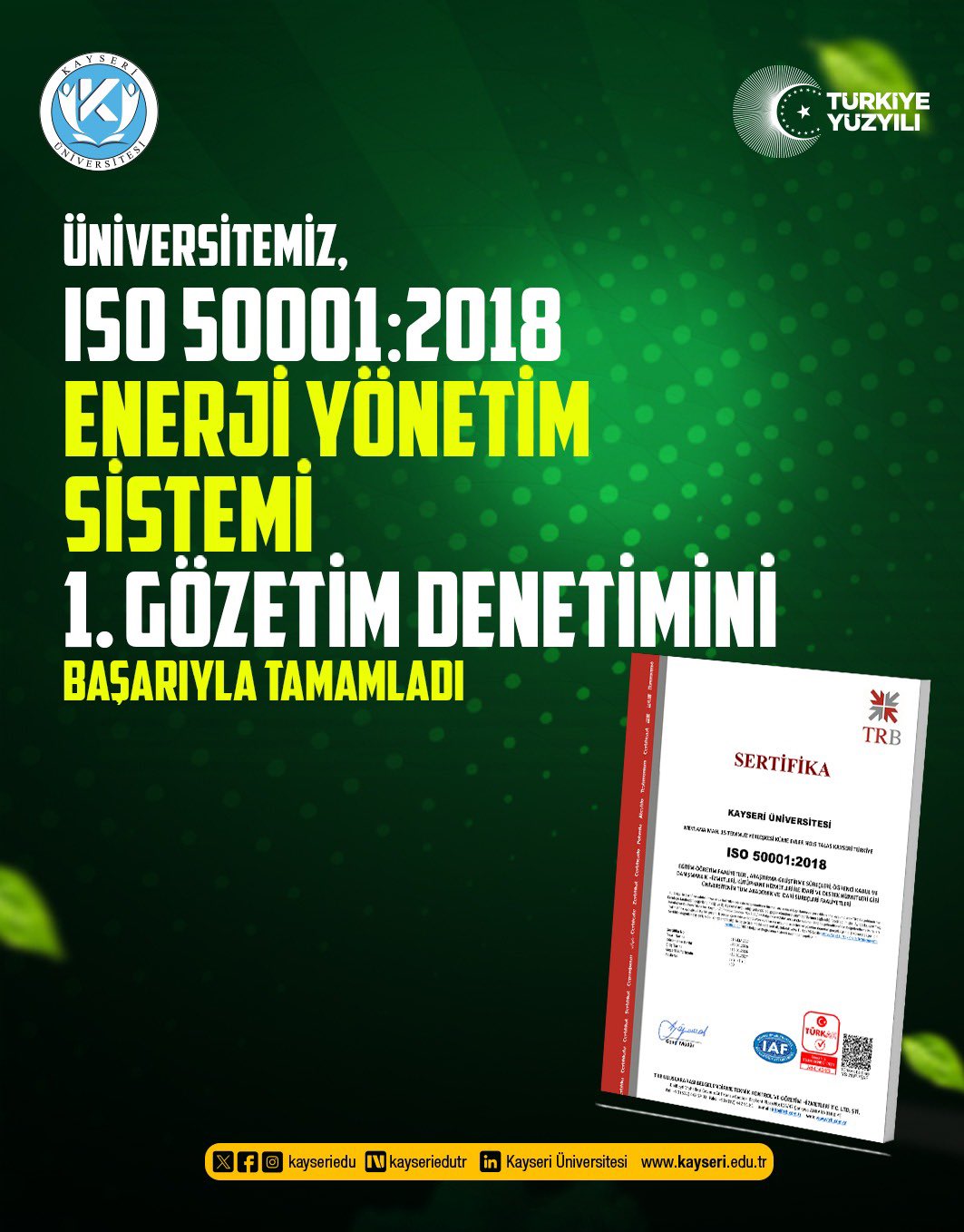 Kayseri Üniversitesi Enerji Yönetiminde Uluslararası Başarısını Tescilledi (4)