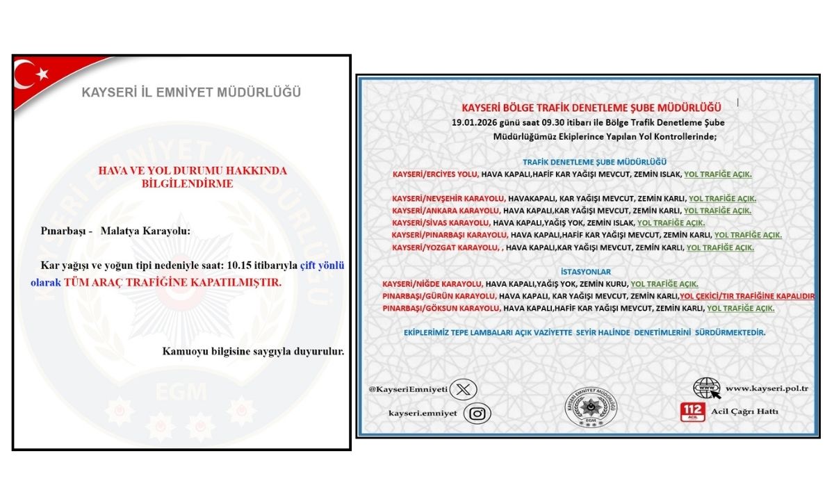 Kayseri Yol Durumu (6)