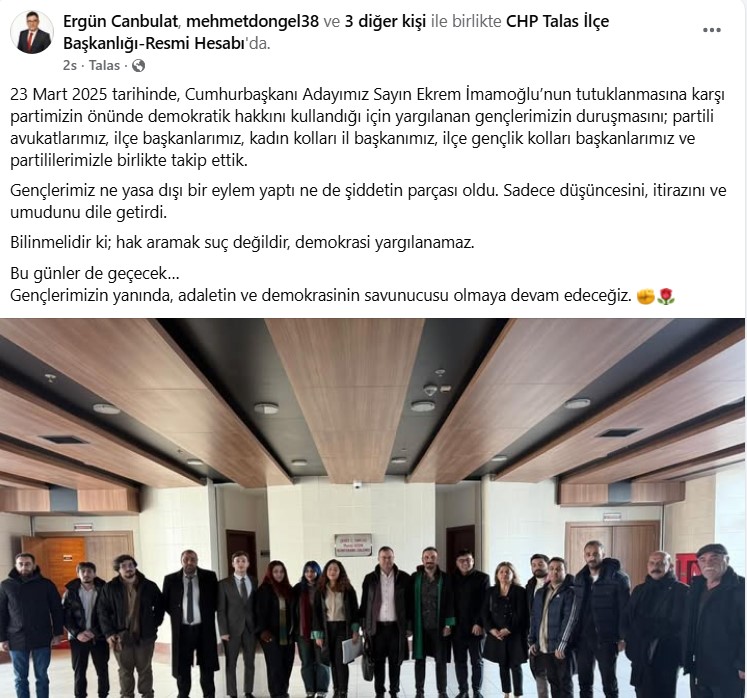 Kayseri’de Ekrem İmamoğlu’na Destek Davasında Yeni Gelişme (5)