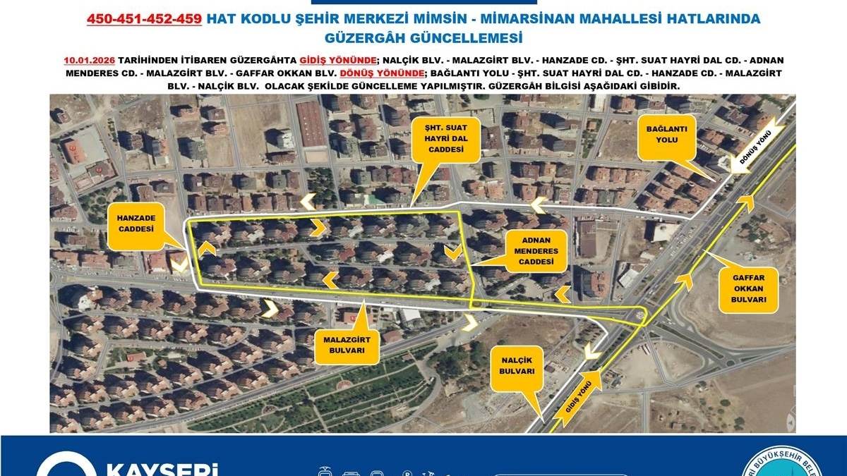 Kayseri'de Otobüs Seferlerine Düzenleme Geldi (3)