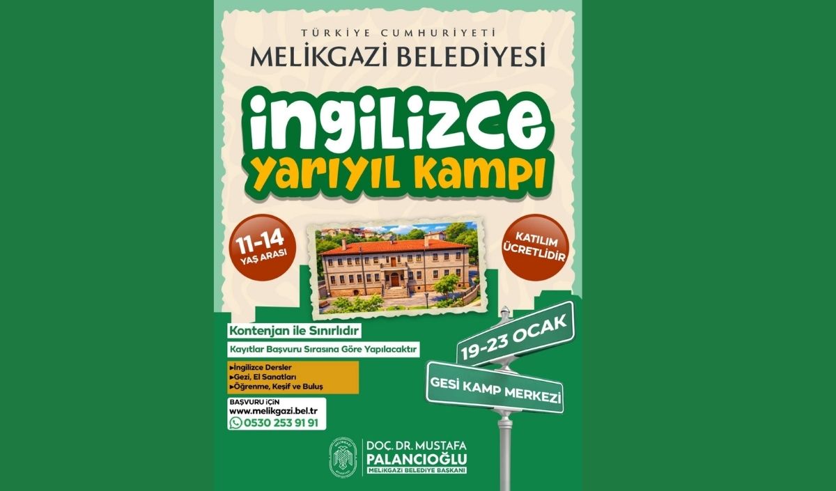 Kayseri’de Tatilde Kamp Var, İngilizce Var (1)-1