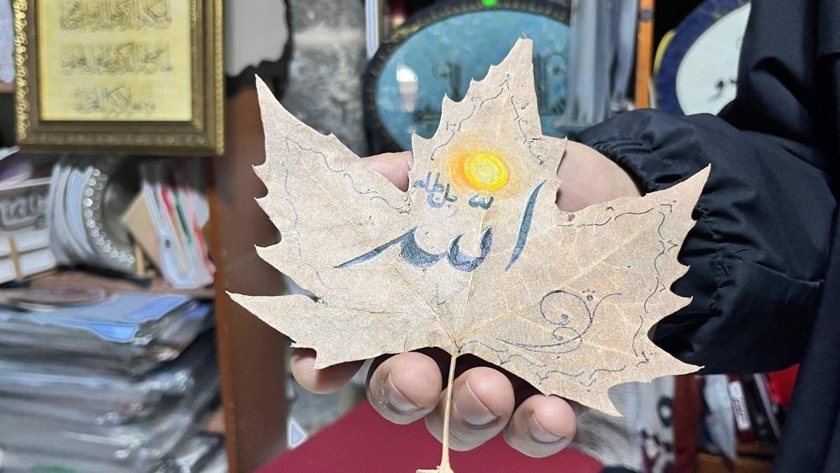 Kayserili Sanatçı Osman Durmuş Kaligrafide Sınırları Zorluyor!2