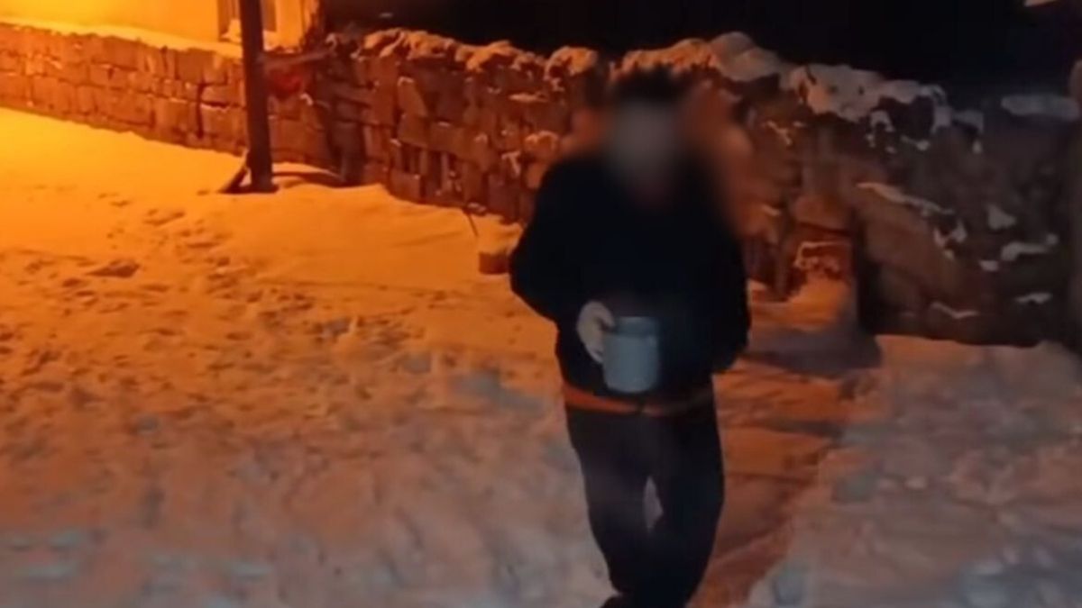 Kayserili Vatandaşın Deneyi Sosyal Medyada Olay Oldu Dondurucu Soğuk Gündemde!2