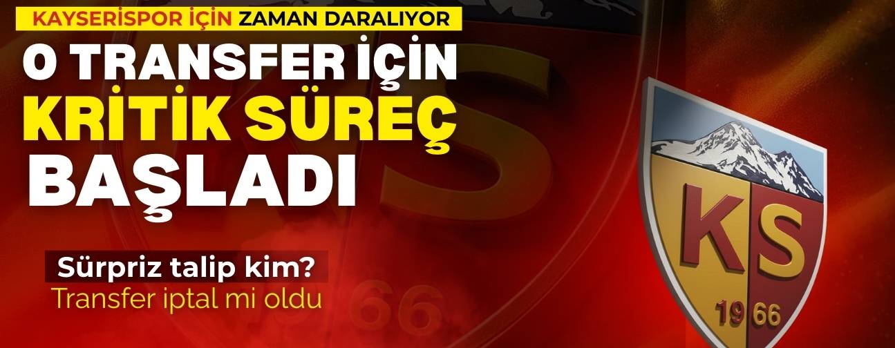 Kayserispor için zaman daralıyor! Umut Meraş transferinde kritik süreç