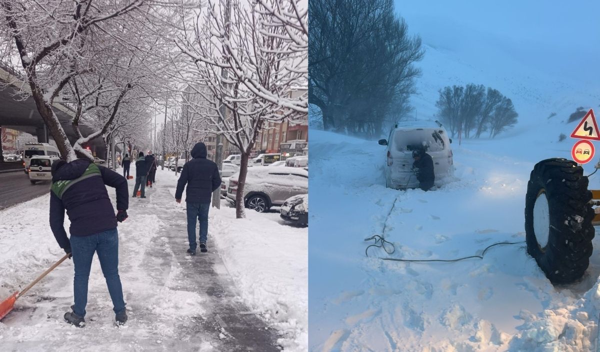 Kırsal Mahalle Yolu Kayseri̇ Yollar Açildi (8)