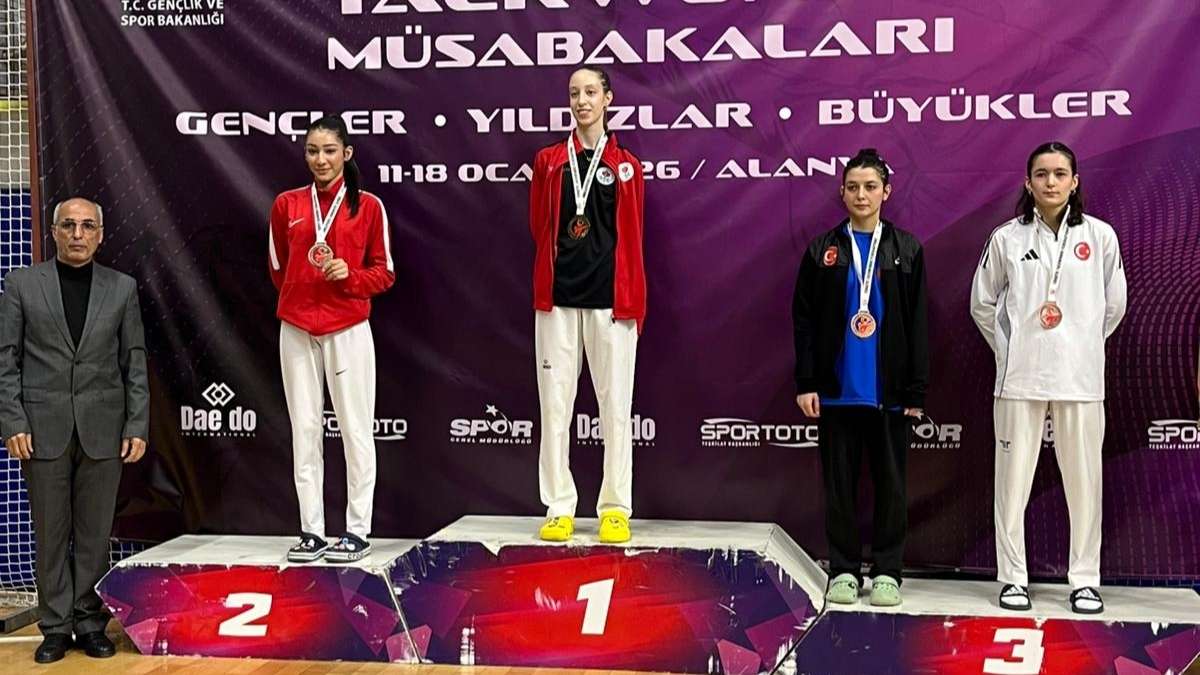Kocasinan'da Taekwondocular Alanya’daki Türkiye Şampiyonası’na Damga Vurdu!3