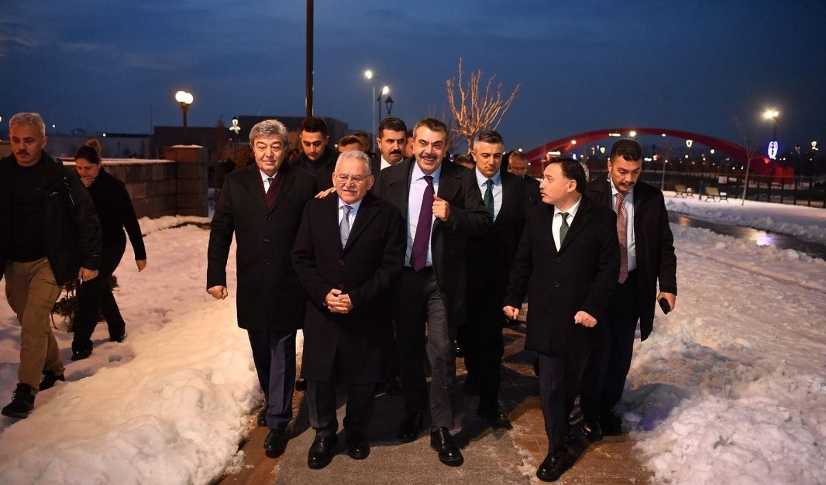 Milli Eğitim Bakanı Yusuf Tekin'den Kayseri Ziyareti (4)