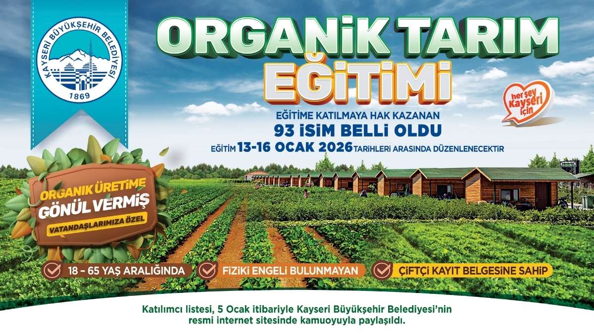 Organik Tarım Eğitimi Kayseri