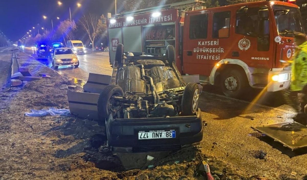 Otomobil Takla Attı (1)