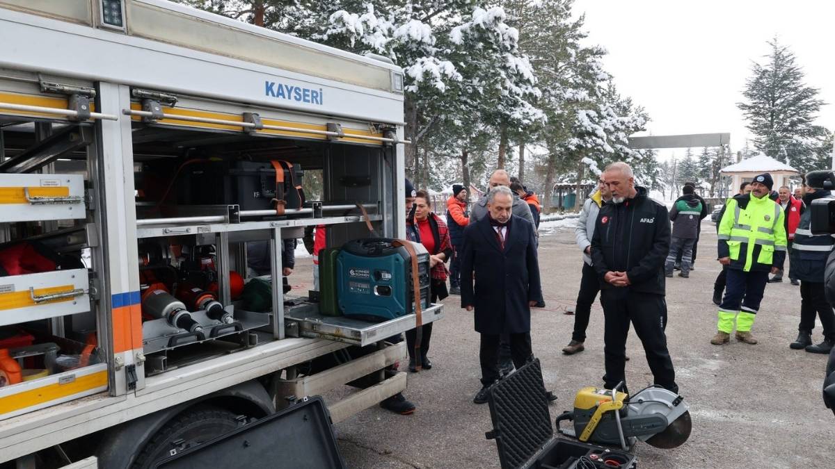 Talas Belediyesi Afet Hazırlığı Deprem Son Dakika Talas Deprem (3)
