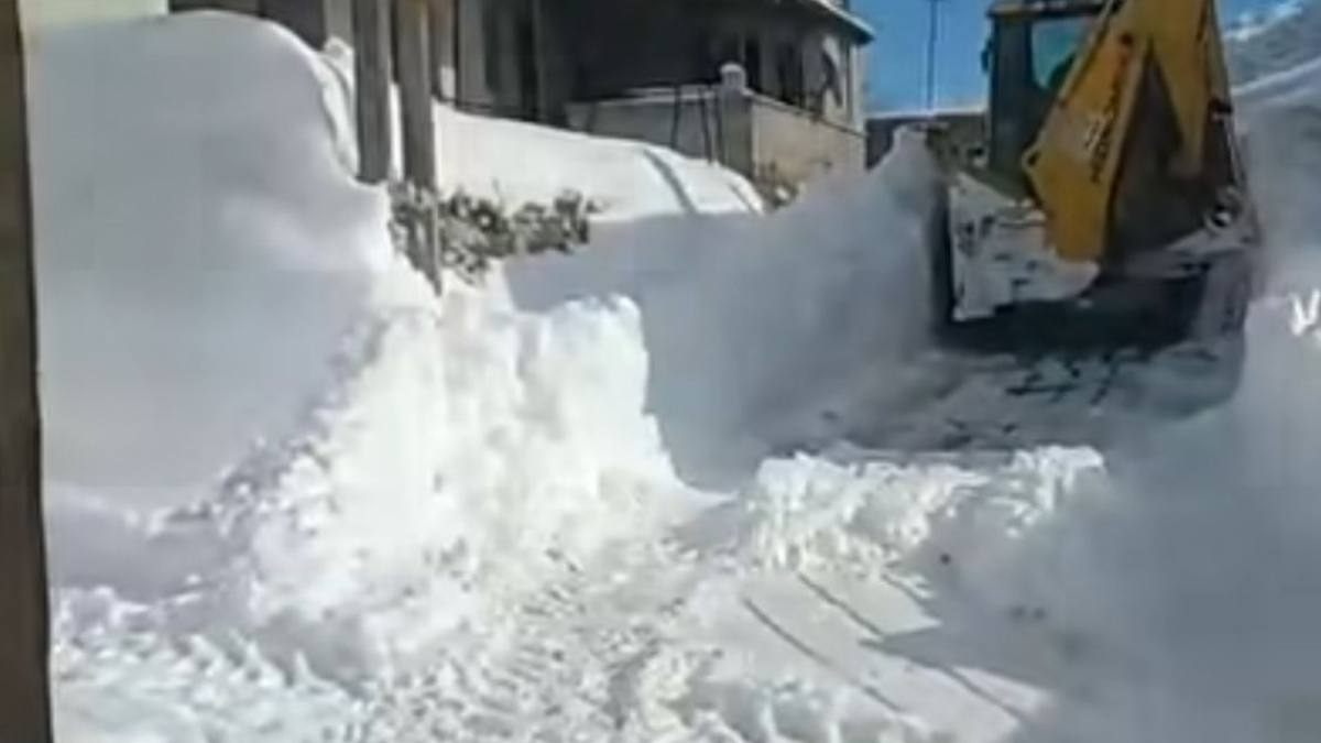 Tomarza'da Kar Nedeniyle Ambulans Hastaya Ulaşamadı!2