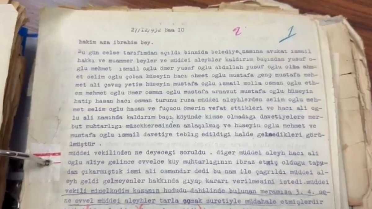 94 Yıllık Tapu Davası Sonuçlandı (3)