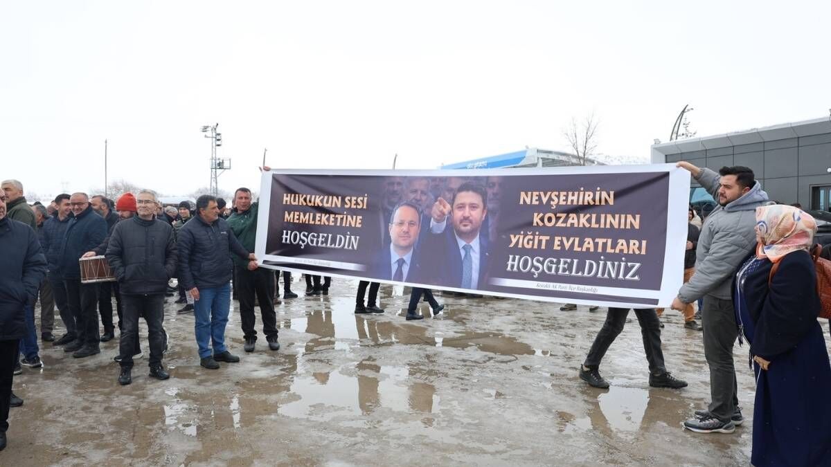 Adalet Bakanı Akın Gürlek Memleketi Nevşehir'de Davul Zurna (3)