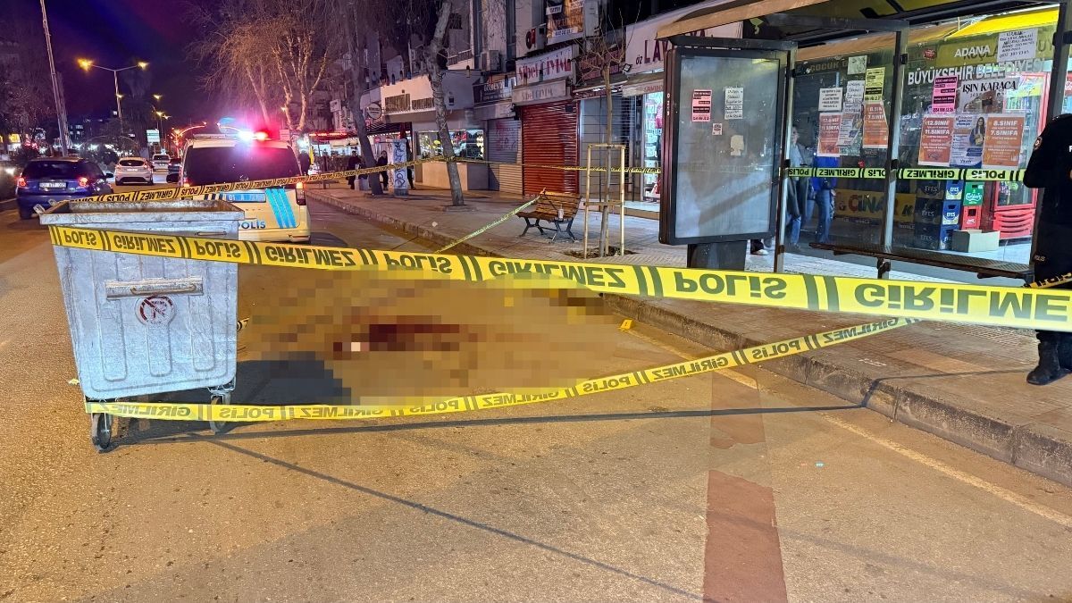 Adana Otobüs Durağı Yaralama (1)