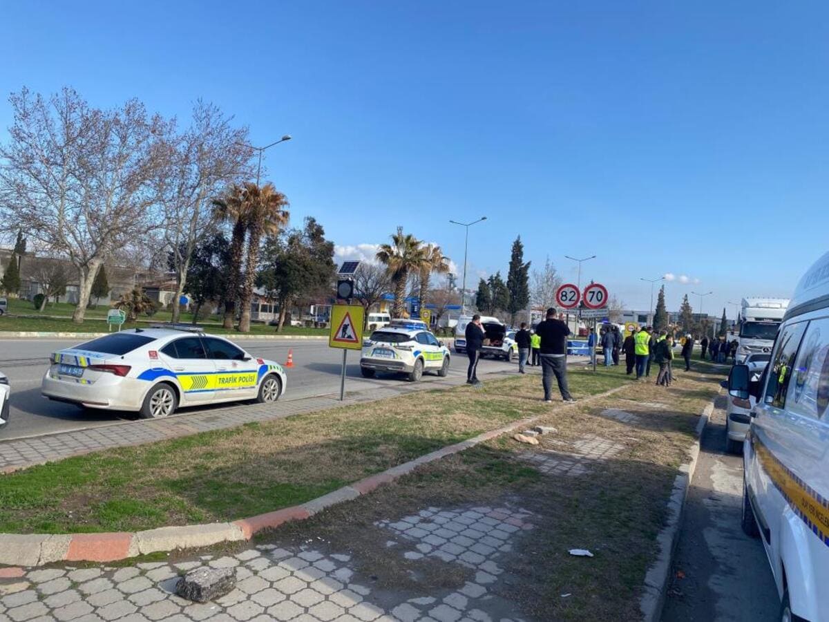 tırın çarptığı adam öldü