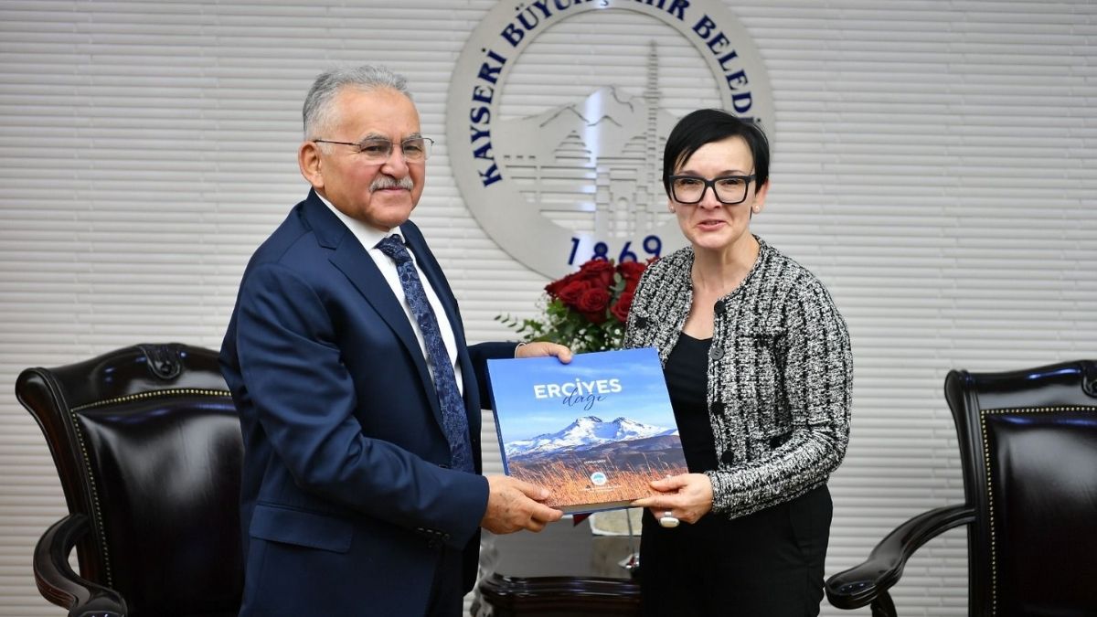 Başkan Büyükkılıç, Avusturya Büyükelçisi’ni Ağırladı (3)