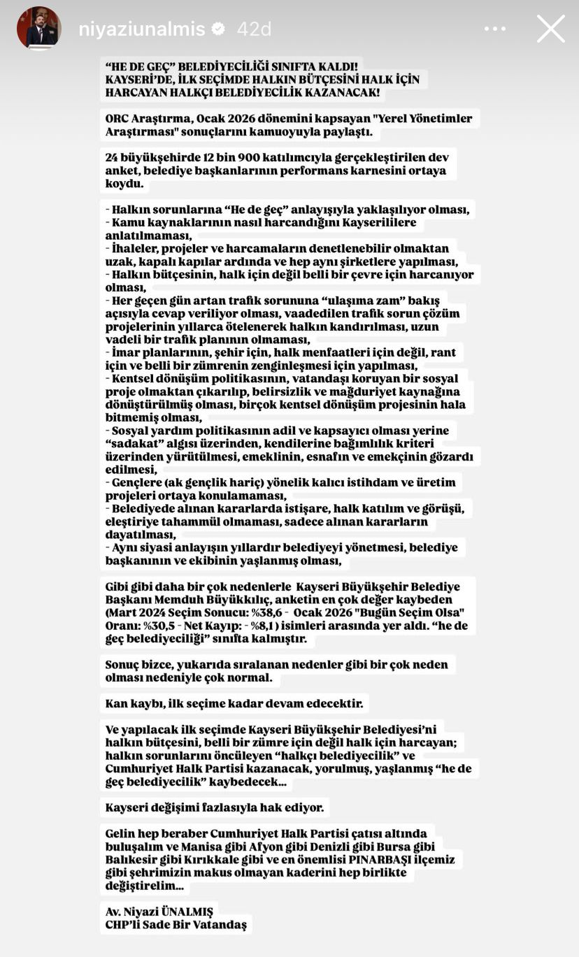 Chp’li Ünalmış Kayseri’de ‘He De Geç’ Belediyeciliği Bitti (1)-1