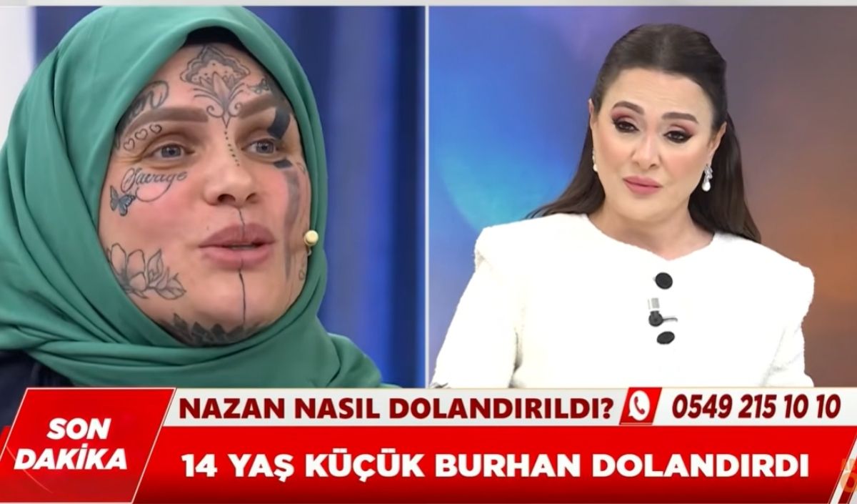 dövmeli kadın
