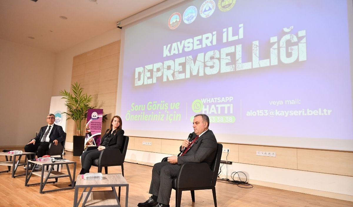 Kayseri’de ‘İli Depremselliği’ Programı Düzenlendi (1)
