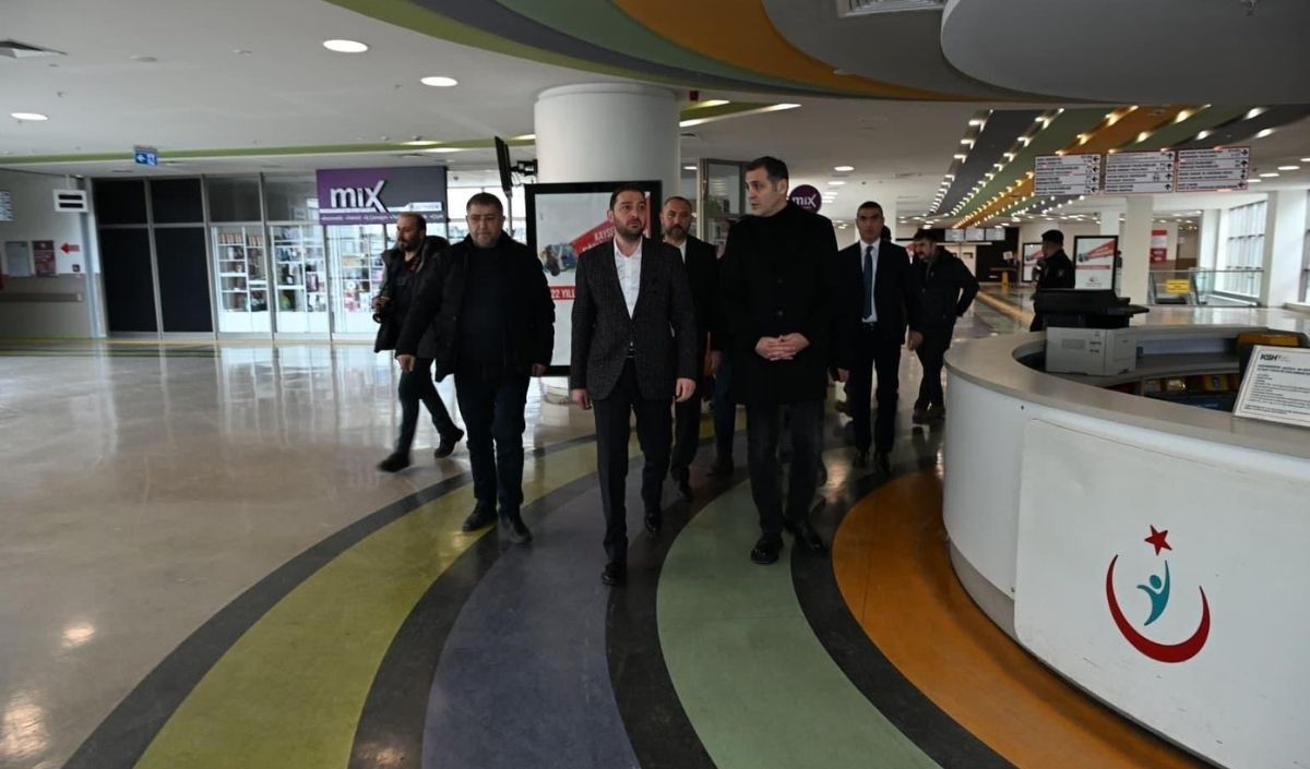 Kayseri'de Polis Memuru Ziyaret (1)