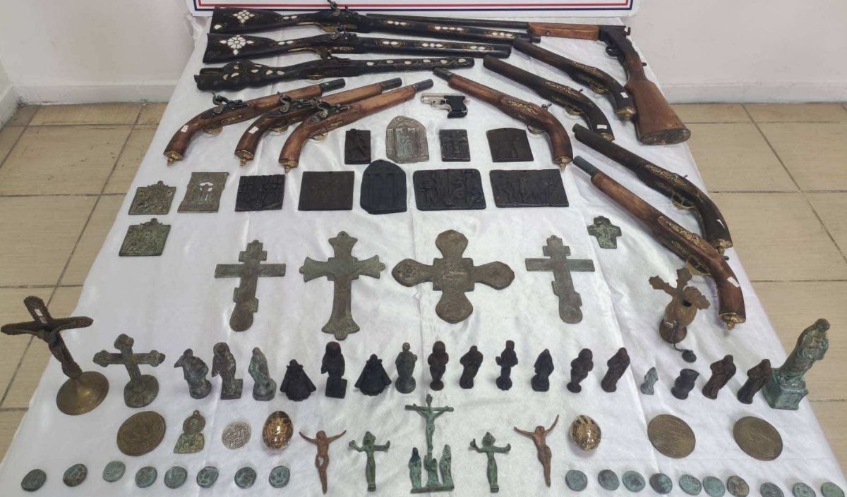 Kayseri'de Tarihi Eser Operasyonu