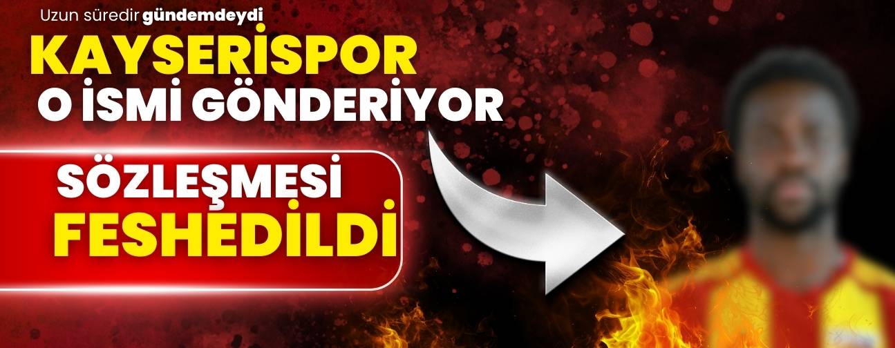 Kayserispor’da beklenen sonunda oldu! Gideon Jung ayrılıyor