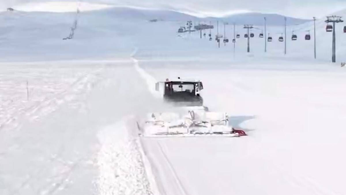 Erciyes Kar Kalınlığı Rekor (2)