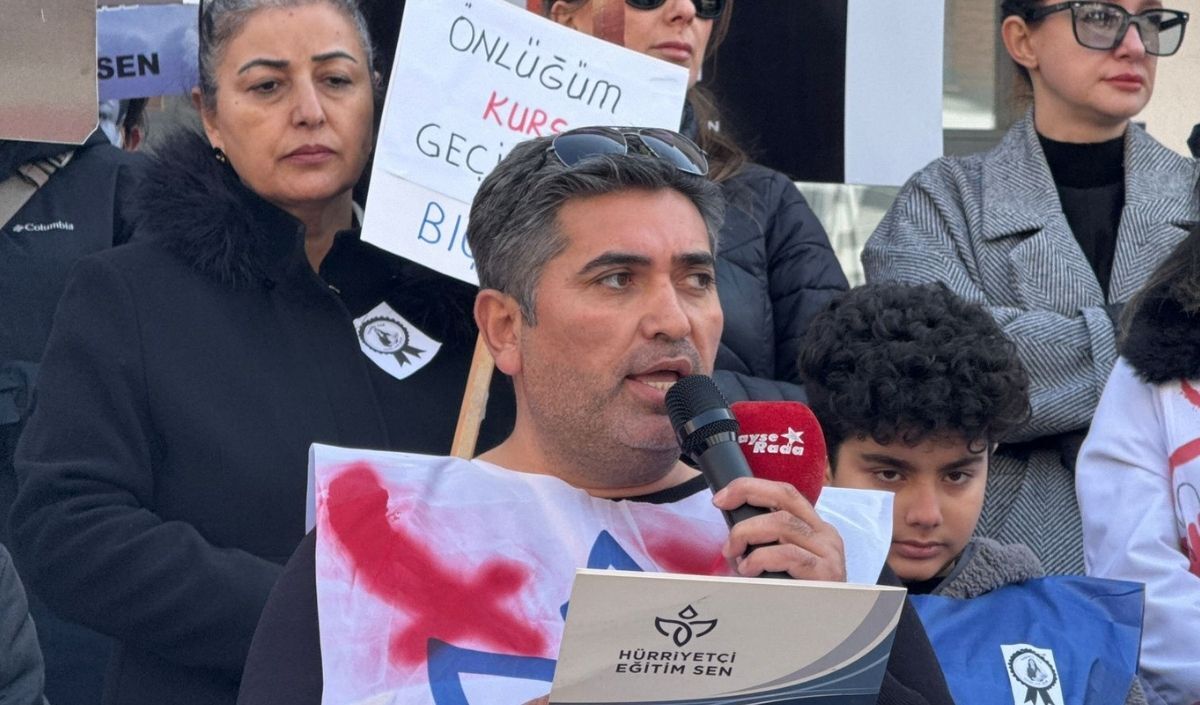 Kayseri’de Hürriyetçi Eğitim Sen’den Iş Bırakma (1)